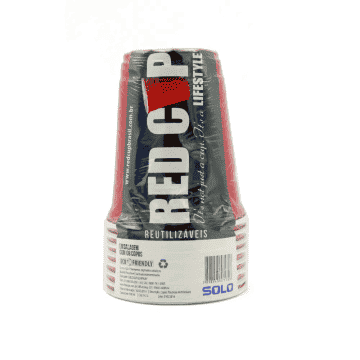 Copo de Plástico Americano Red Cup