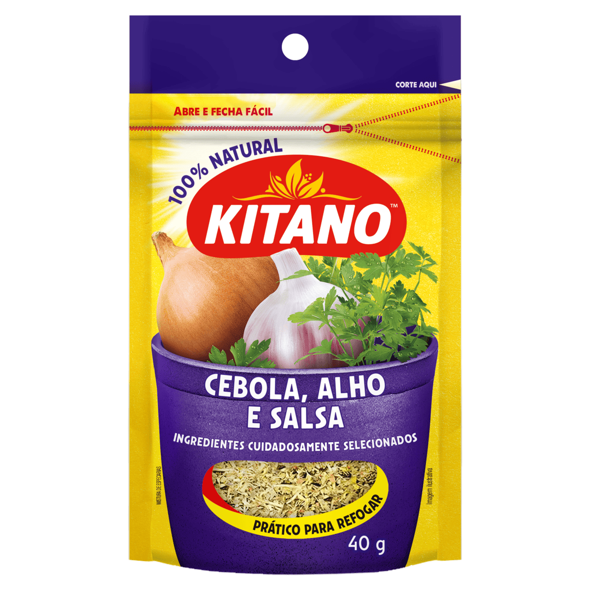 Cebola Alho e Salsa Kitano