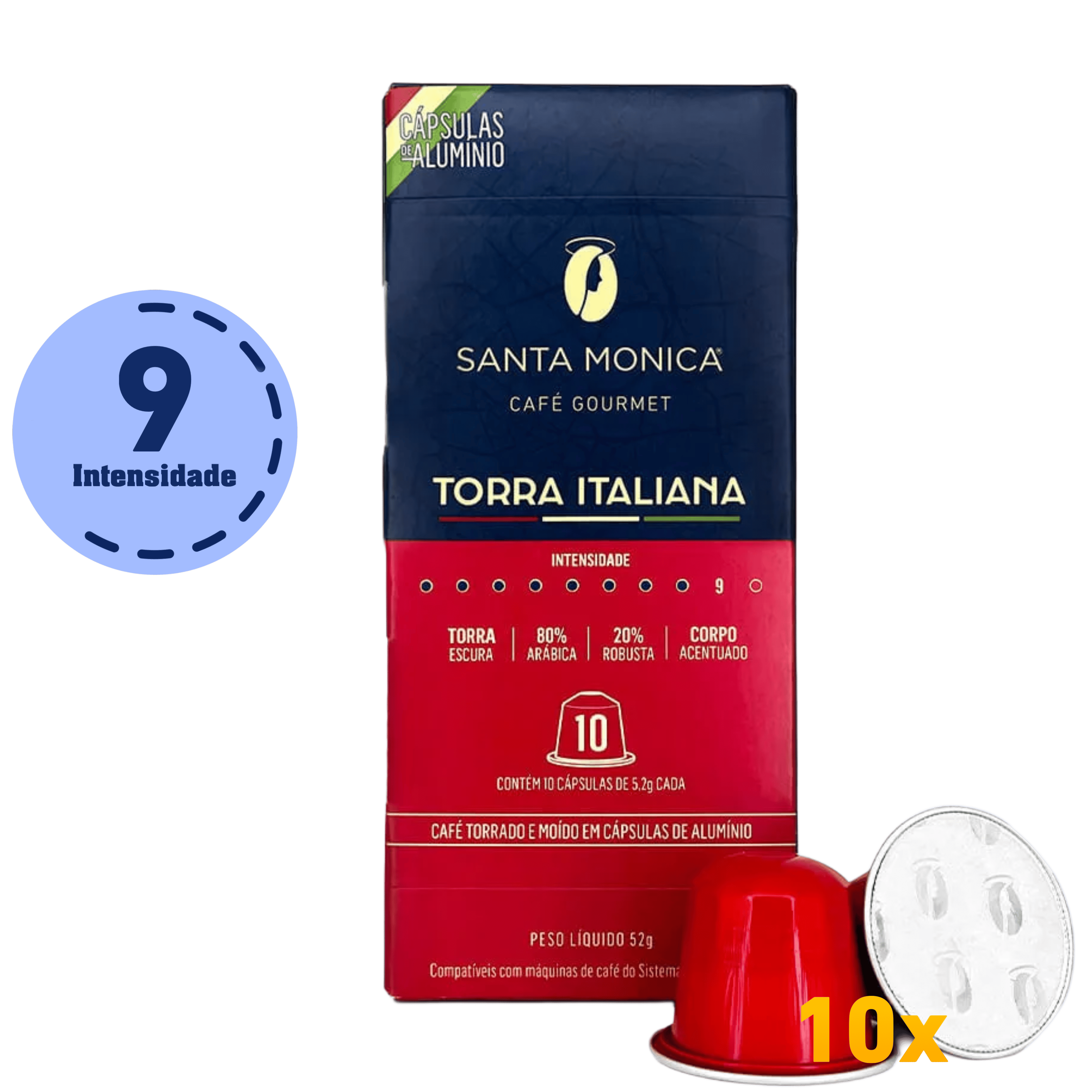 Café em Cápsula Torra Italiana Santa Mônica