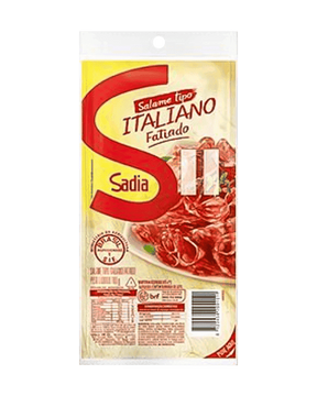 Salame Italiano Fatiado Sadia