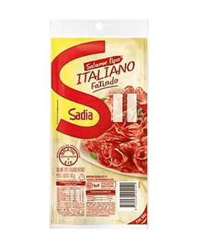 Salame Italiano Fatiado Sadia