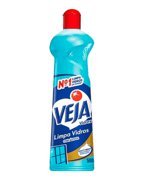 Limpa Vidros com Álcool Veja