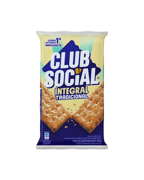 Biscoito Integral Club Social