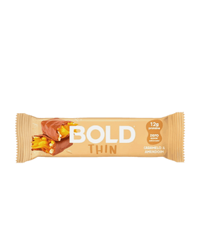 Barra de Proteína Caramelo & Amendoim Bold Thin