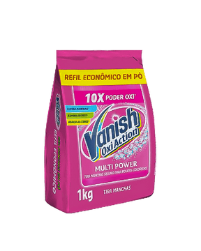 Refil de Tira Manchas em Pó Multi Power Oxi Action Vanish