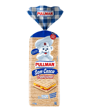 Pão de Forma sem Casca Tradicional Pullman