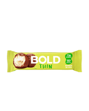 Barra de Proteína Bombom de Coco Bold Thin