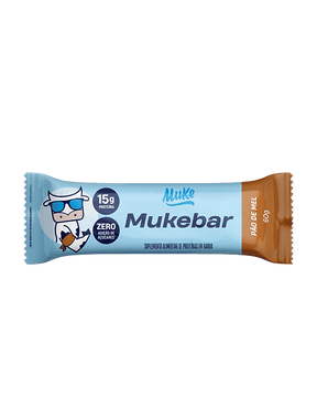 Barra de Proteina Mukebar sabor Pão de Mel Mukebar