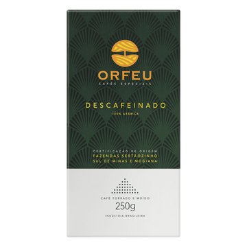 Café Torrado e Moído Descafeinado Orfeu