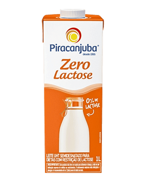 Leite Semidesnatado Zero Lactose Piracanjuba