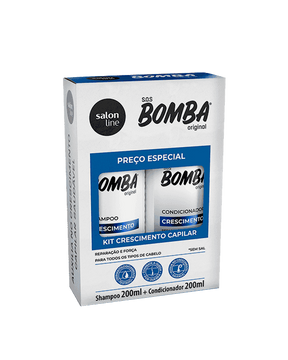 Kit Shampoo + Condicionador Sos Bomba Original Salon Line