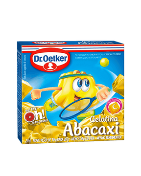 Gelatina em Pó sabor Abacaxi Dr. Oetker
