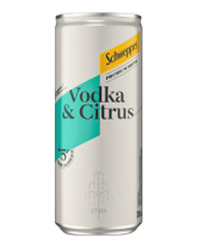 Bebida Mista Alcoólica Gaseificada Vodka & Citrus Schweppes