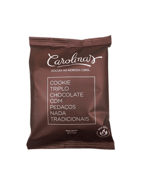 Cookies Carolinas Triplo Chocolate