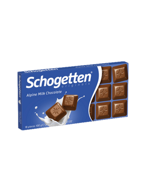 Barra de chocolate ao leite Schogetten