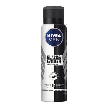 Desodorante Aerosol Black & White Invisible Nivea Men