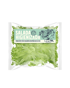 Alface crespa higienizada Daki