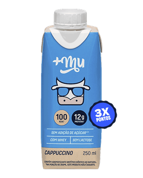 Bebida Láctea com Whey Cappuccino +Mu