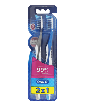 Escova Dental Macia 40 7 Benefícios 2x1 Oral-B Pro-Saúde