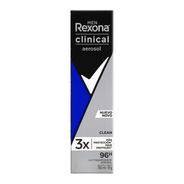 Desodorante Aerosol Masculino Classic Rexona Clinical