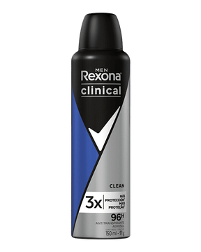 Desodorante Aerosol Masculino Classic Rexona Clinical