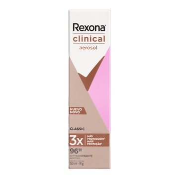Desodorante Aerosol Feminino Classic Rexona Clinical
