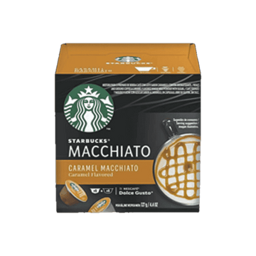 Café em Cápsulas Caramel Macchiato Starbucks Dolce Gusto