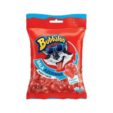 Bala Morango Azedinha Patinhas Bubbaloo