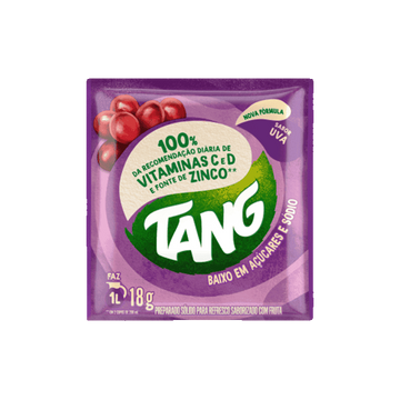 Refresco em Pó Uva Tang