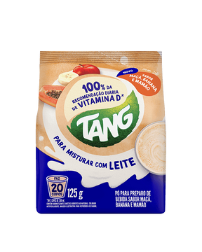 Refresco em Pó Mix Frutas Mistura Para Leite Tang