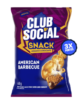 Salgadinho american barbecue Club Social