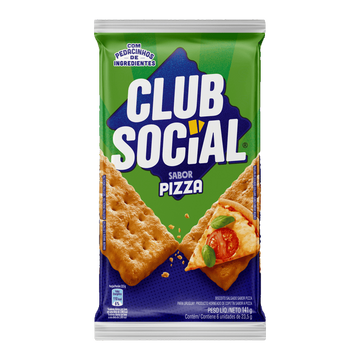 Biscoito Salgado Pizza Club Social