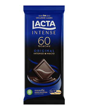 Chocolate 60% Cacau Intense Lacta
