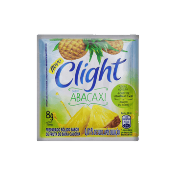 Refresco em Pó  sem Açúcar Abacaxi Clight