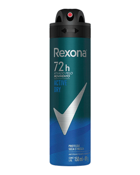 Desodorante Aerosol Active Dry Rexona
