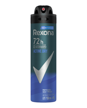 Desodorante Aerosol Active Dry Rexona