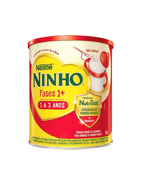 Fórmula Infantil Fases 1+ Ninho Nestlé 800g