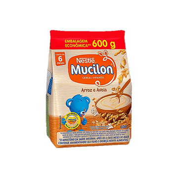 Cereal Infantil Arroz e Aveia Sachê Mucilon