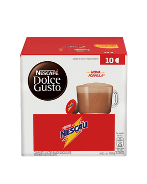 Composto Lácteo em Cápsula Nescau Nescafé Dolce Gusto