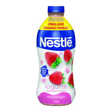 Iogurte Desnatado de Morango Nestlé