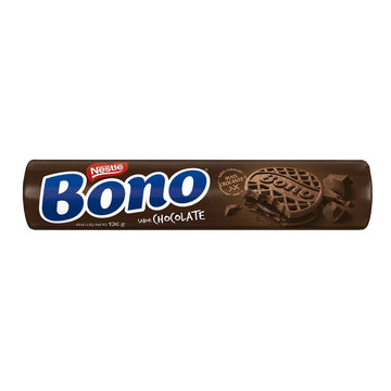 Biscoito Recheado de Chocolate Bono