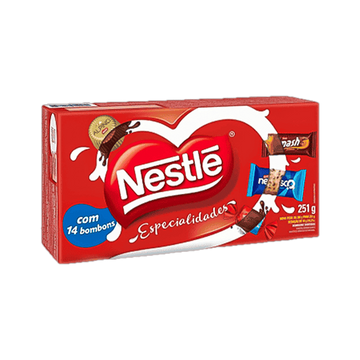 Caixa de Chocolates Especial Nestlé