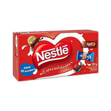 Caixa de Chocolates Especial Nestlé