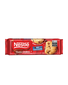 Biscoito Cookie com Gotas de Chocolate Recheio Chocolate Nestlé