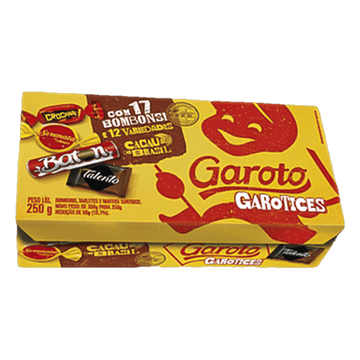 Caixa de Chocolates Sortidos Garotices Garoto