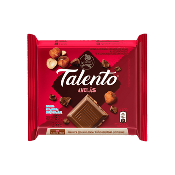 Chocolate Ao Leite com Avelãs Talento