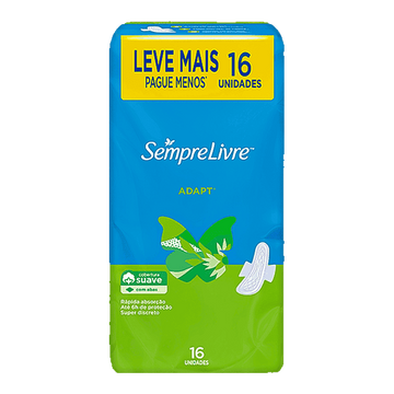 Absorvente Externo com Abas Sempre Livre