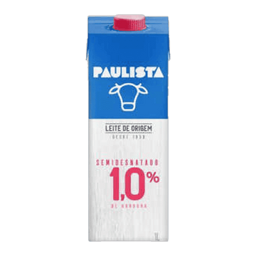Leite Uht Semidesnatado Paulista