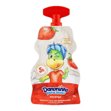Sobremesa Láctea de Morango Pra Levar Danoninho