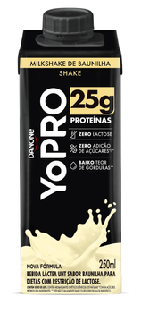 Bebida proteica de Milkshake de Baunilha 25G de Proteína YoPro